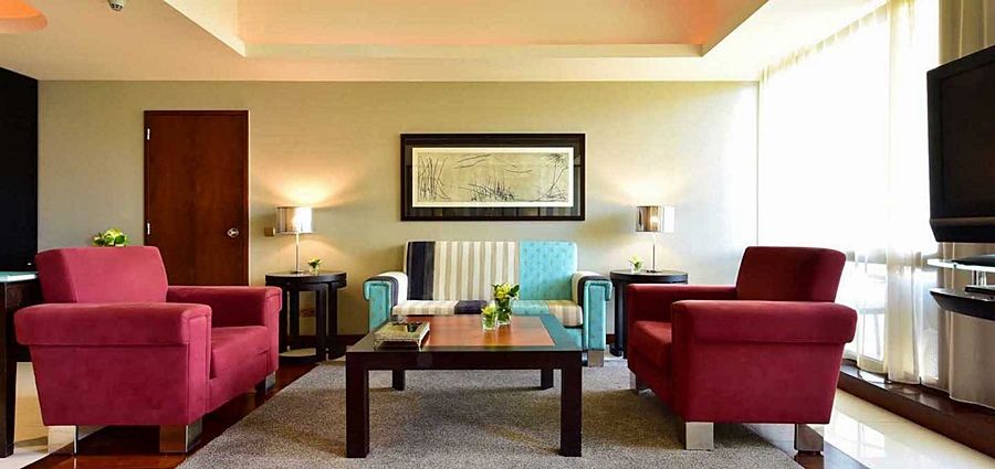 Pestana Casino Park Hotel&Casino Funchal  Esterno foto A living room at the hotel